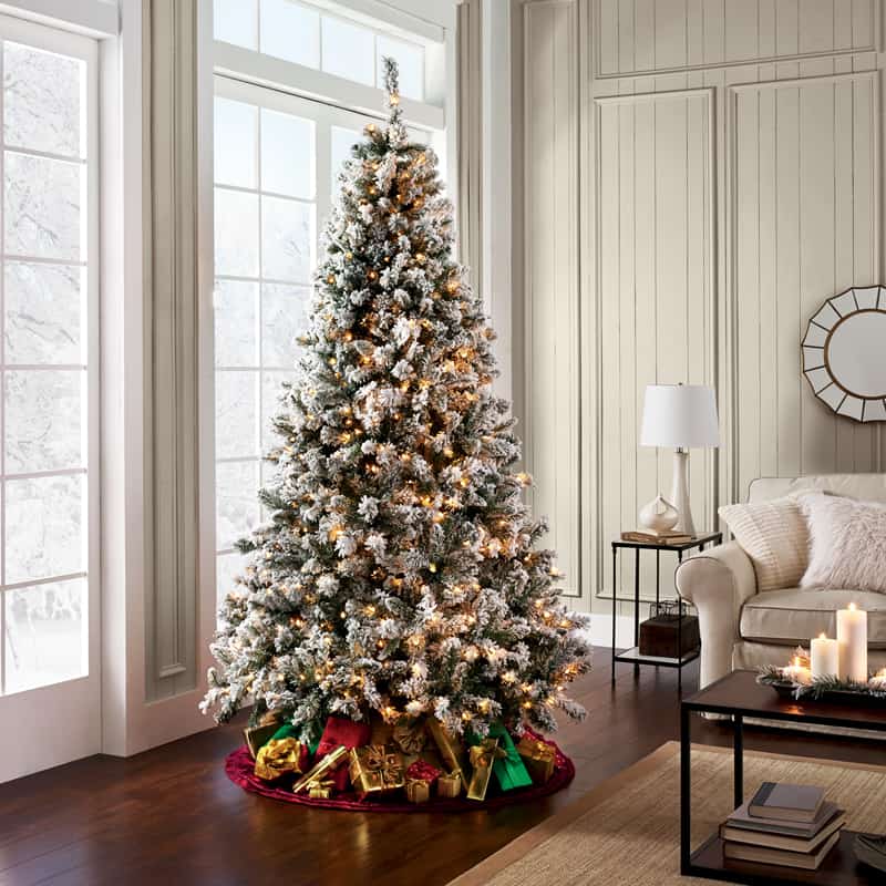 10 Ways To Decorate A 10 Foot Frosted Christmas Tree