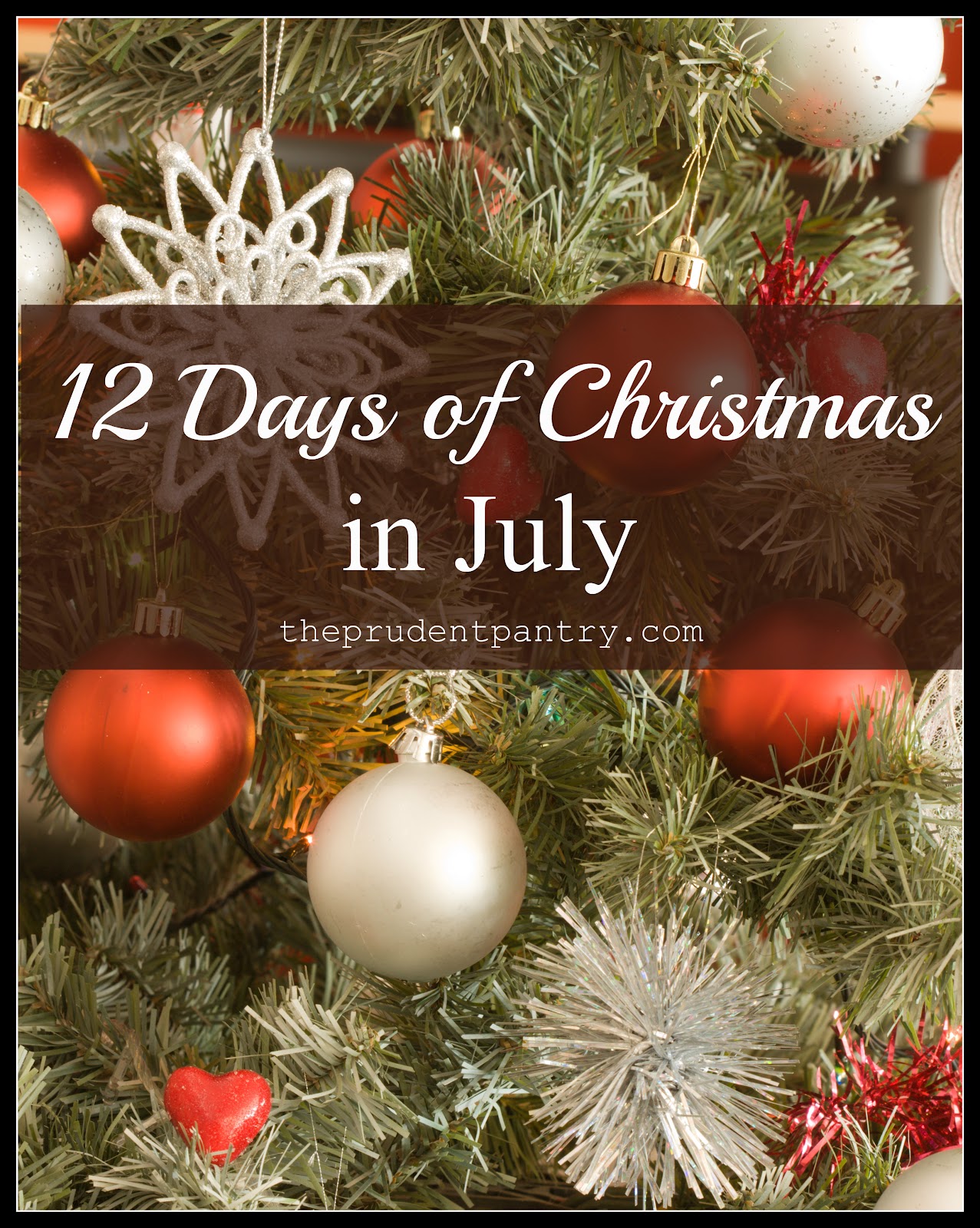 12 Days of Christmas in July