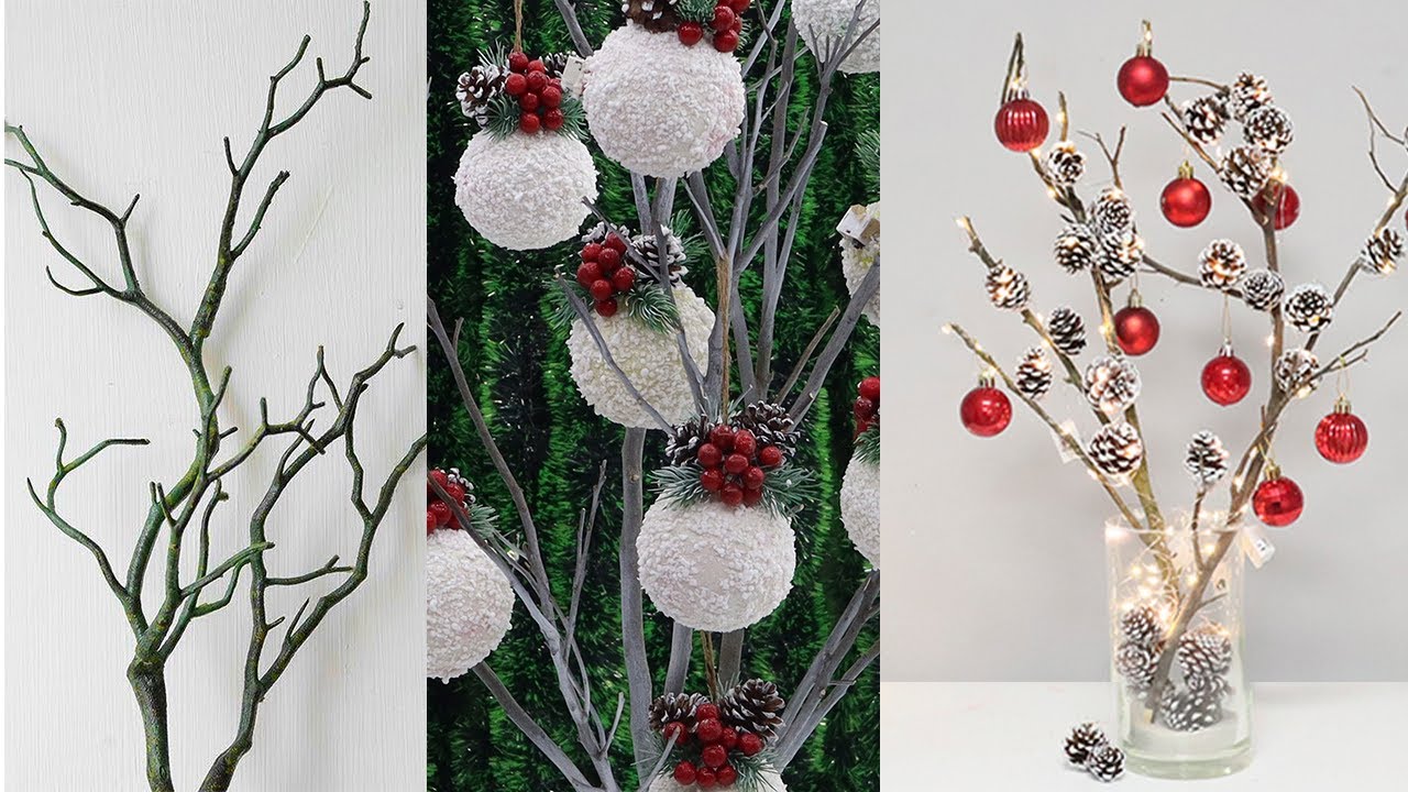 Christmas Tree Decorative Branches