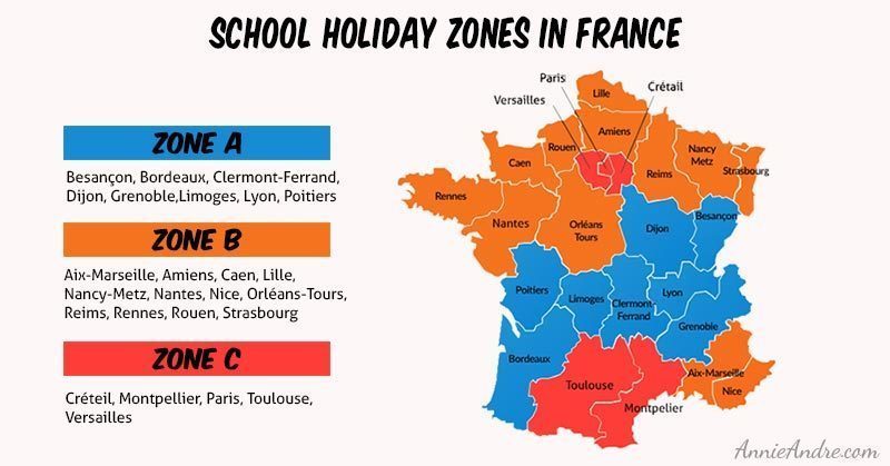 French School Holidays