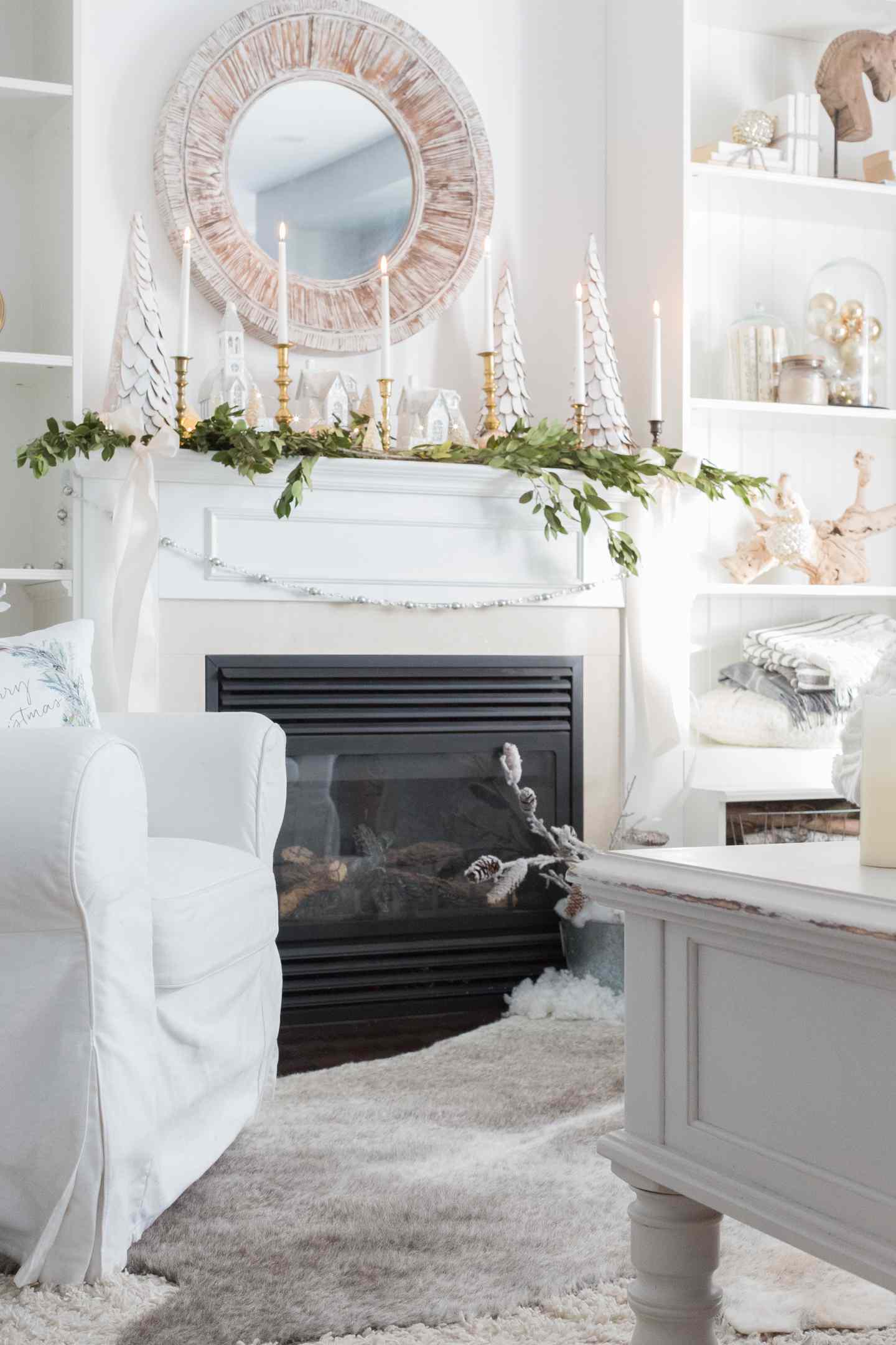 White Christmas Decor Inspiration