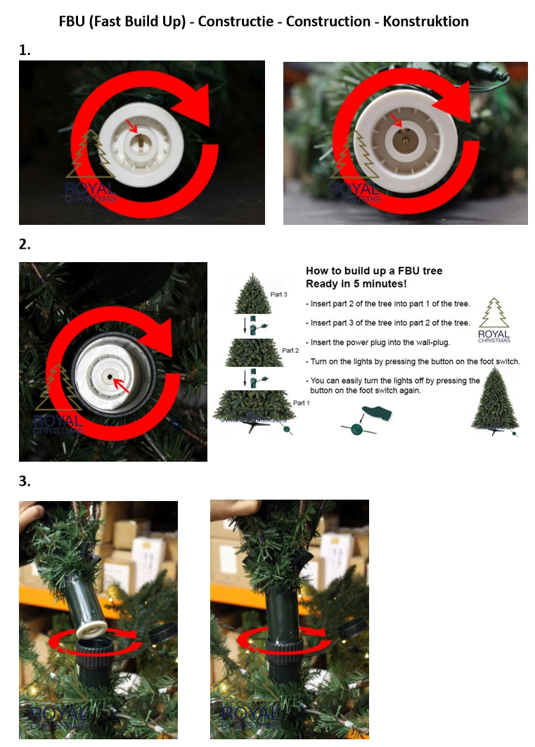 Christmas Tree Assembly Tricks