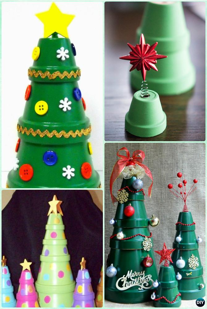 Terra cotta Christmas decor ideas