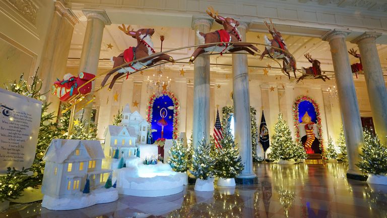 White House Christmas Decorations