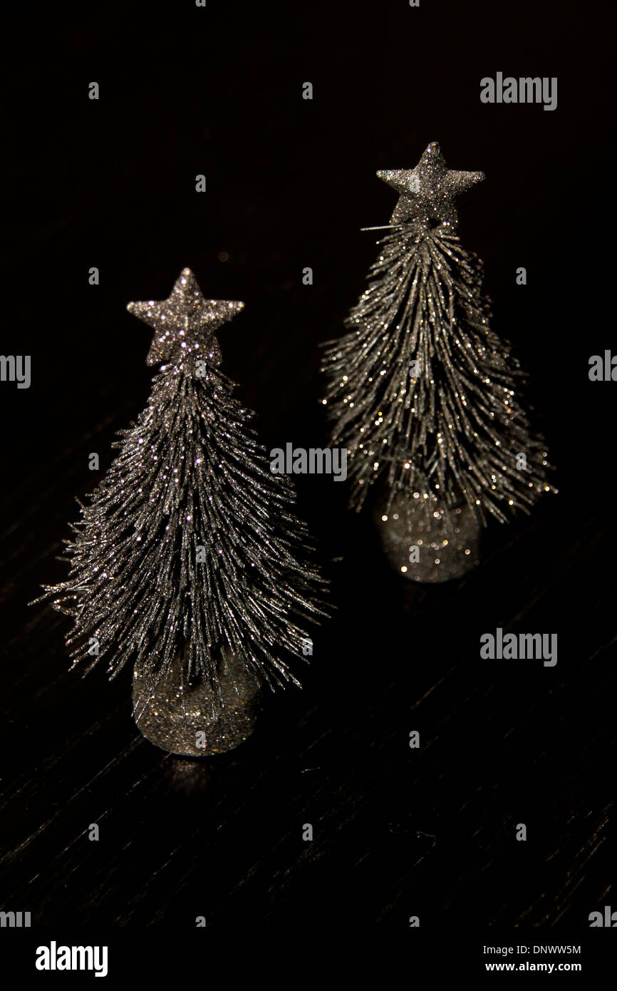 Black Christmas Tree Ornaments