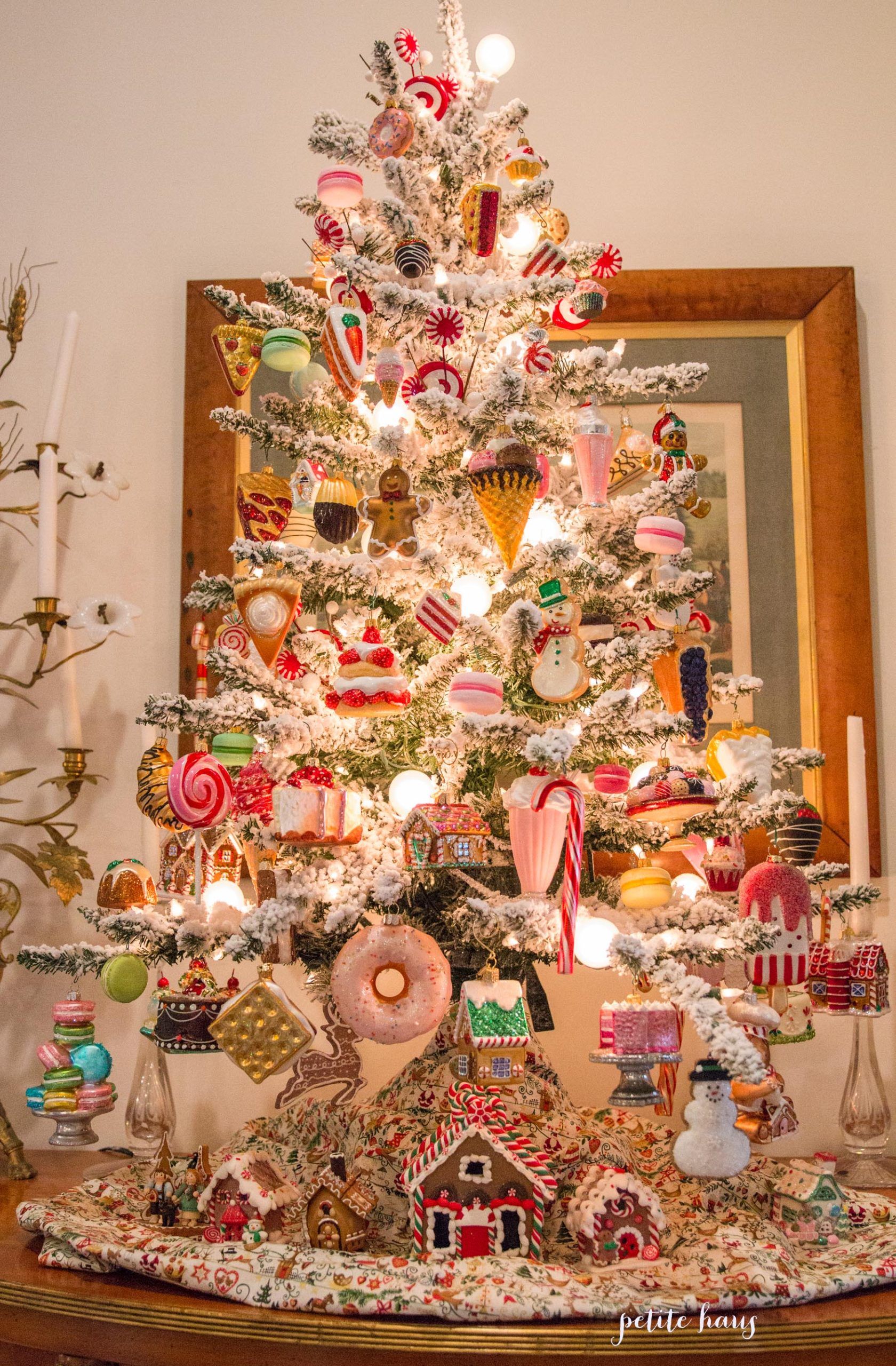 Candy-Themed Christmas Tree Photos