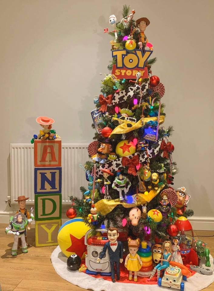 5 Toy Theme Christmas Tree Ideas