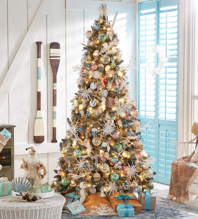 Coastal Christmas Tree Decorations