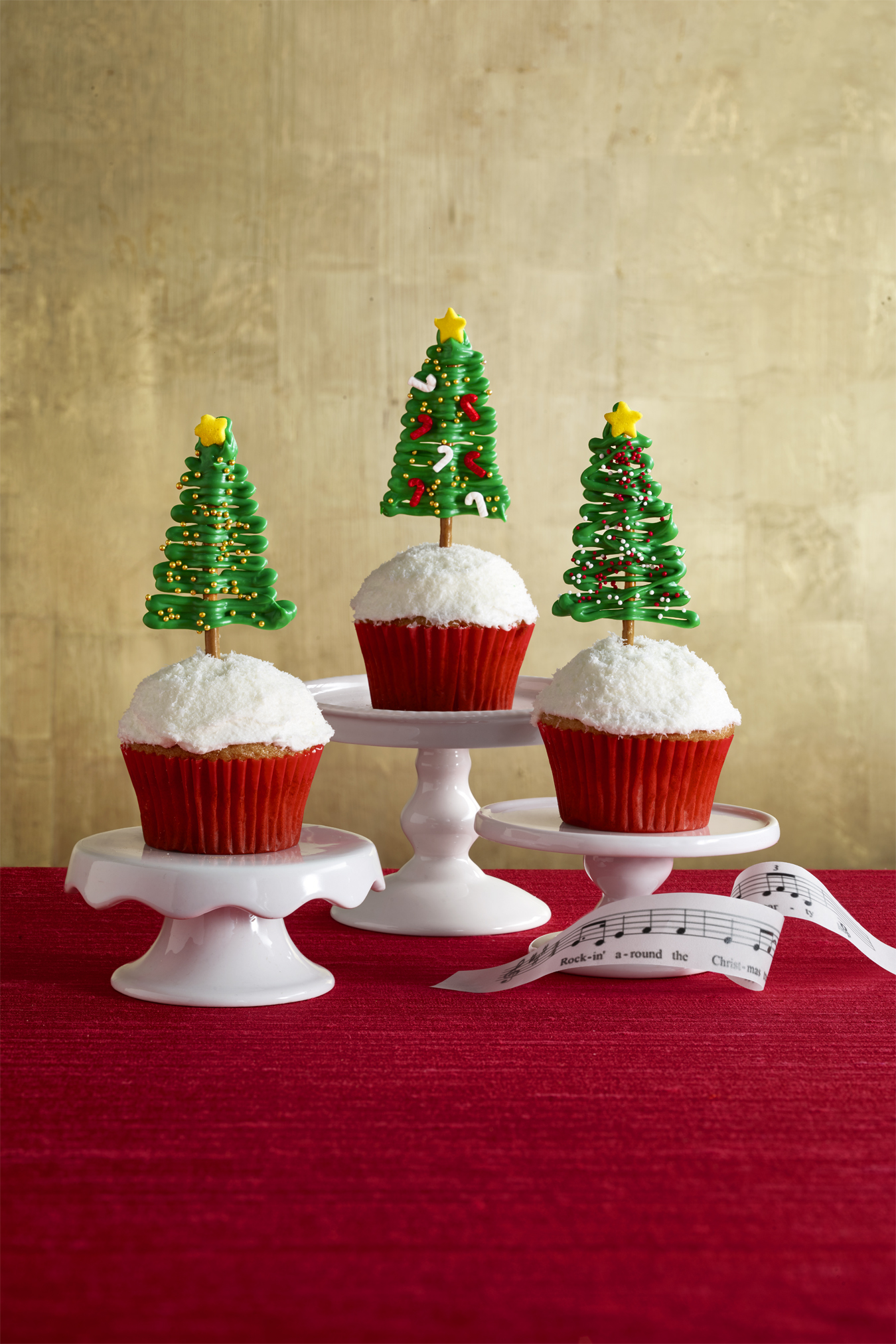 7 Christmas Tree Decorations Cupcake Ideas