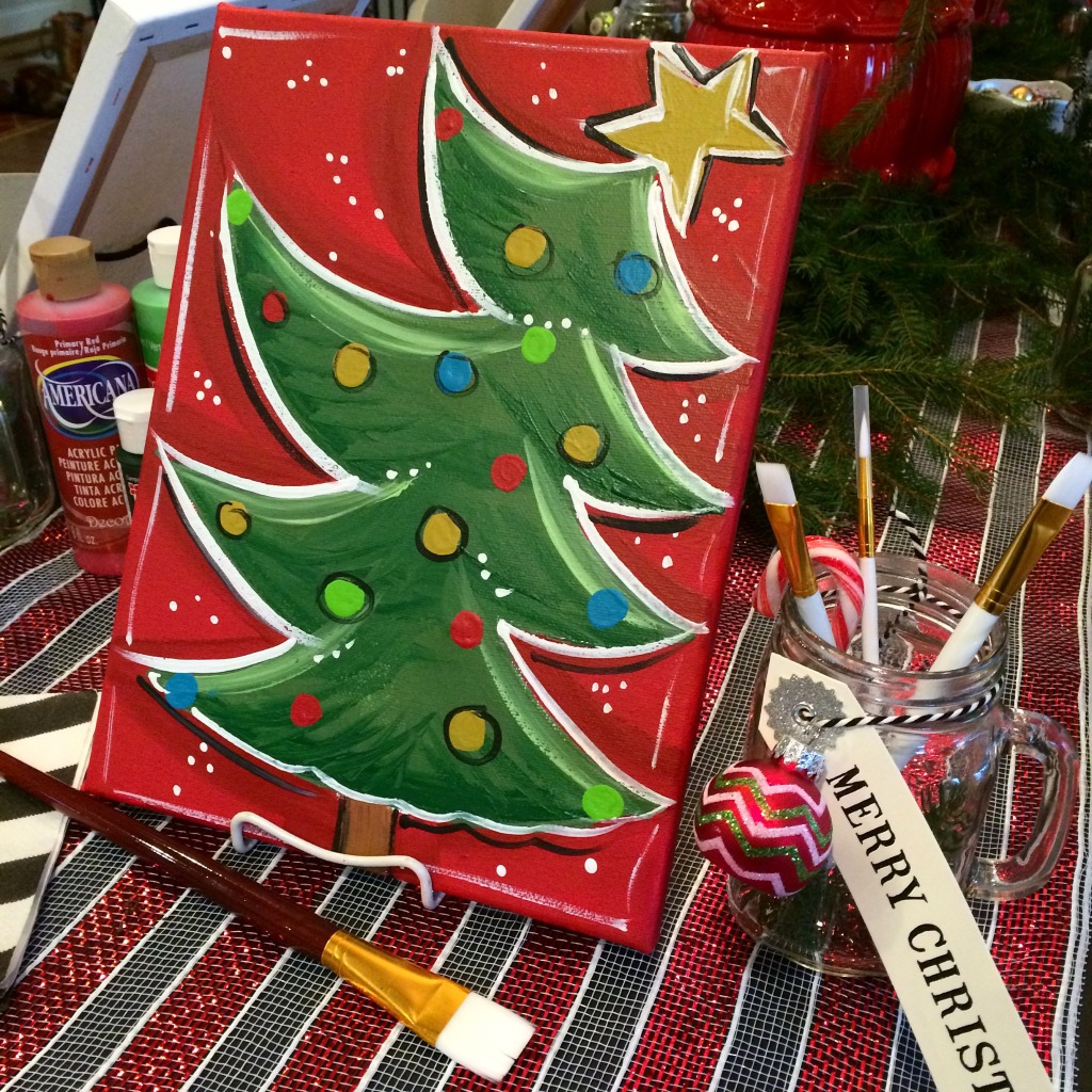 7 Fun Ways To Host A Kids Christmas Painting Party