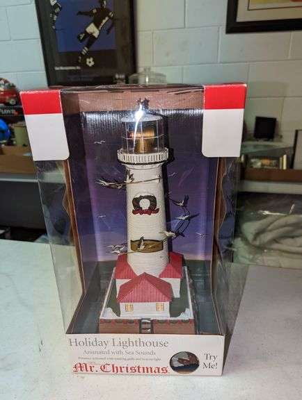 Mr. Christmas Holiday Lighthouse collection