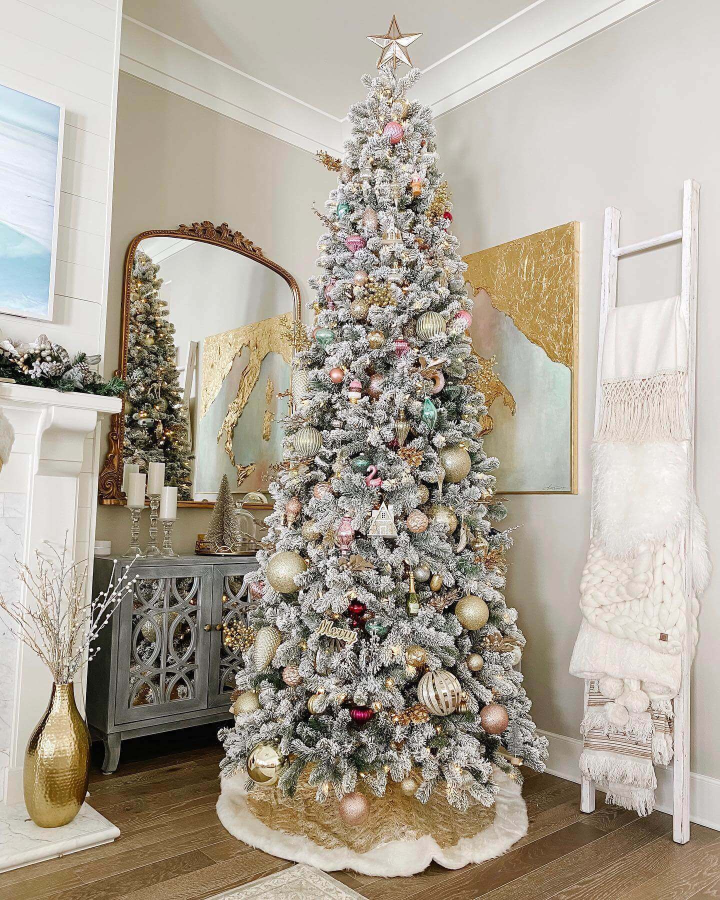 9 Unlit 9ft Christmas Tree Decoration Ideas