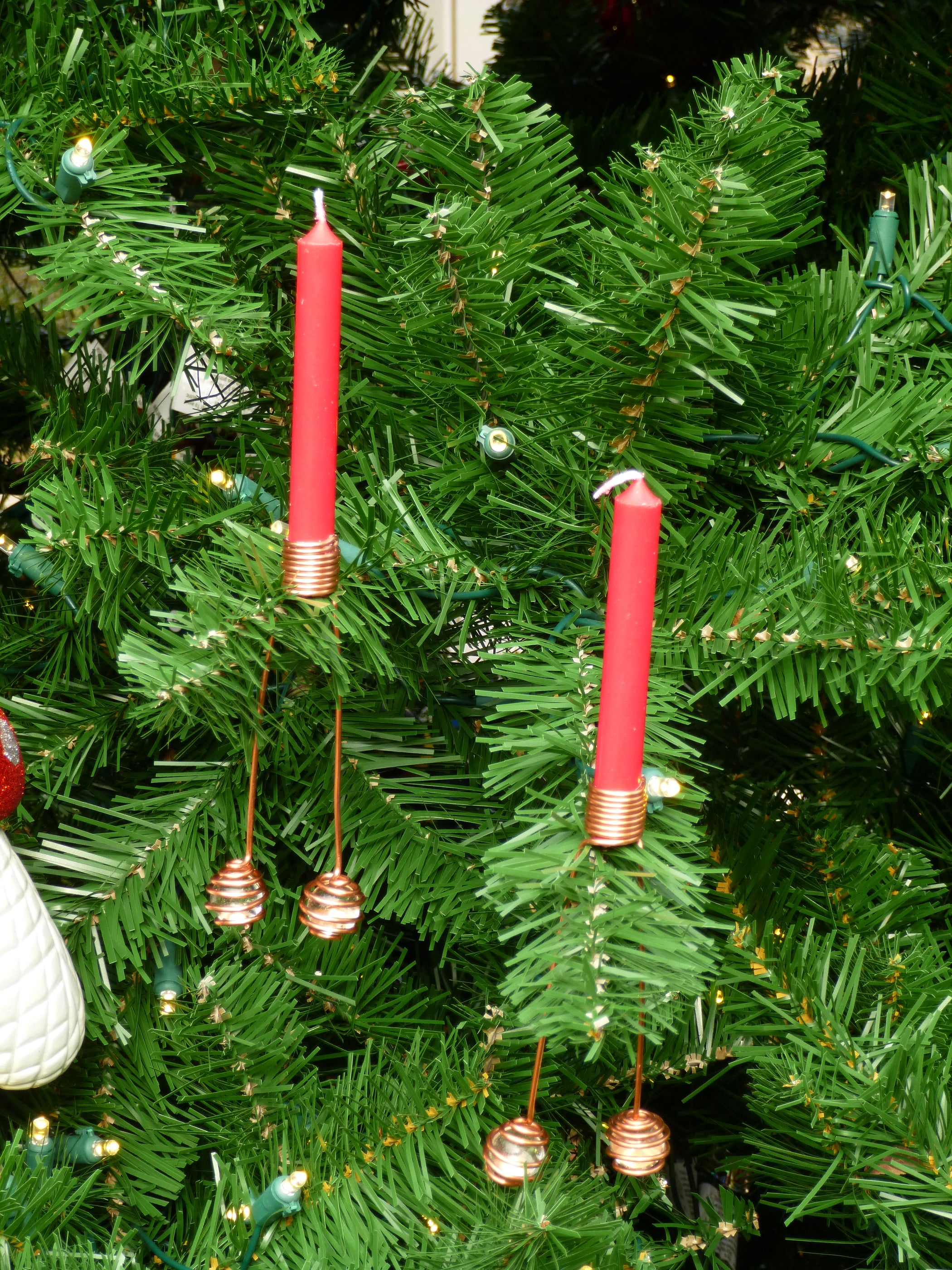 Christmas Candle Holders For Tree