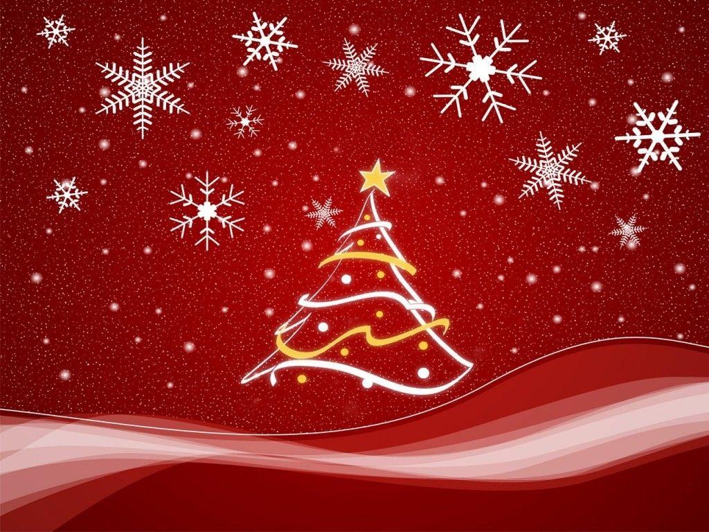 Best Red Christmas Tree Wallpaper Photos