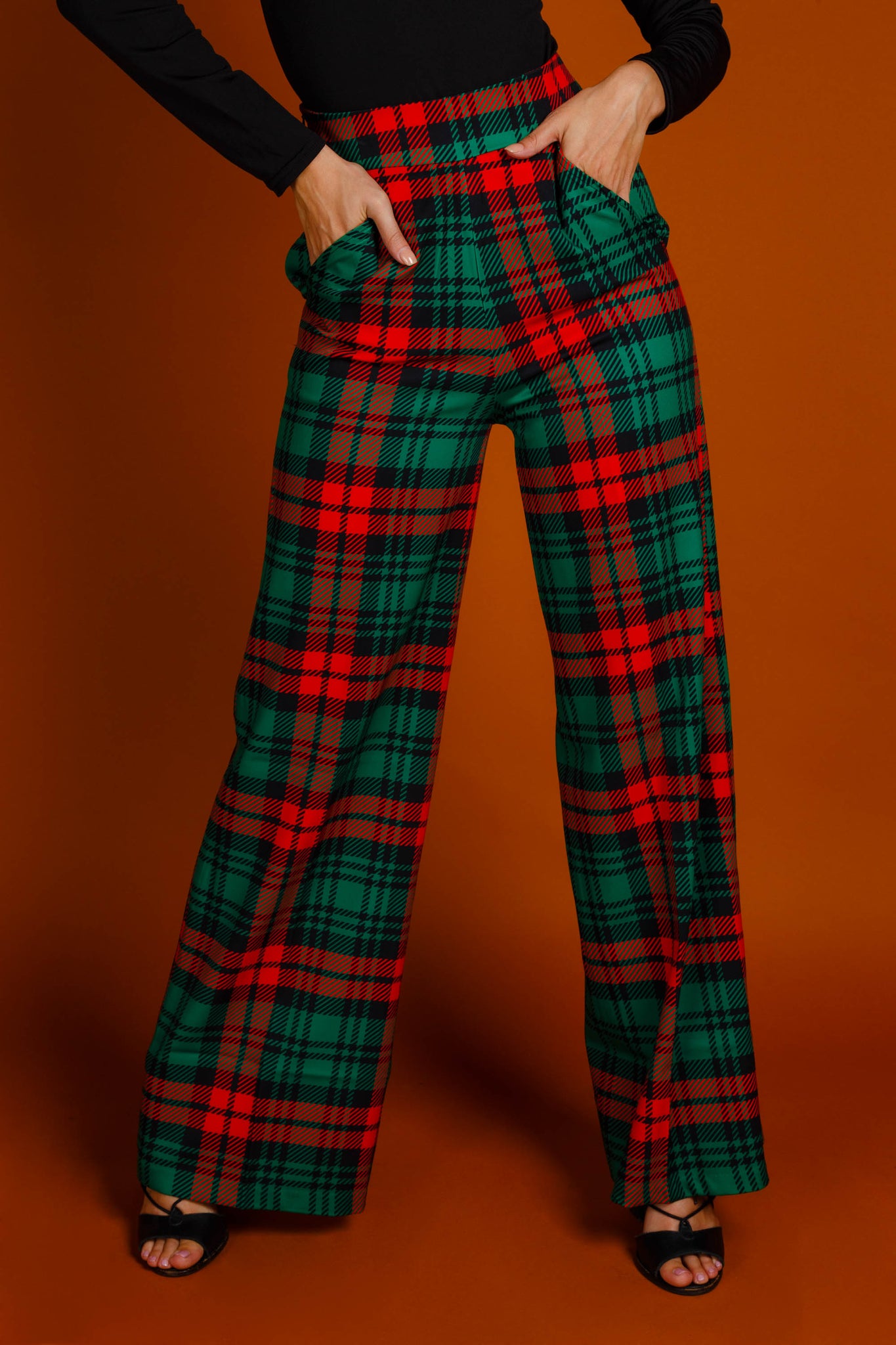 Festive Christmas Pants for Women