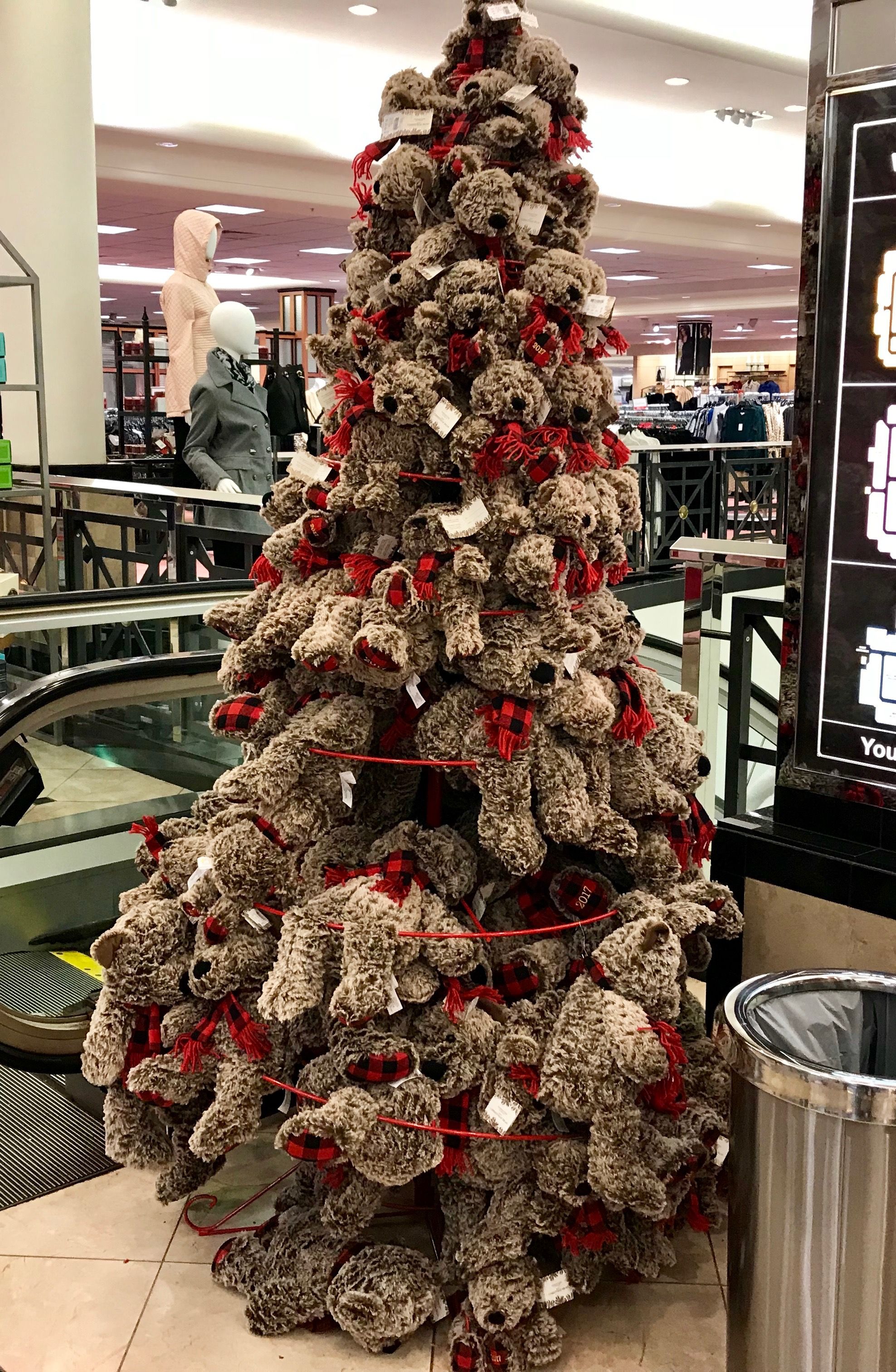 Teddy Bear Christmas Tree Decorations