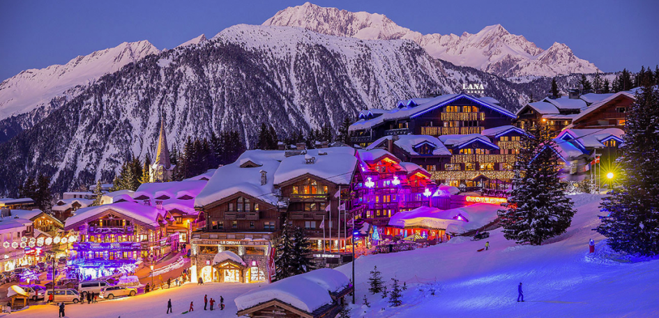 Luxury Skiing Alps Christmas