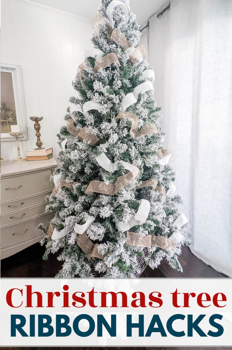 Add Ribbon To Christmas Tree With Ease Tutorial