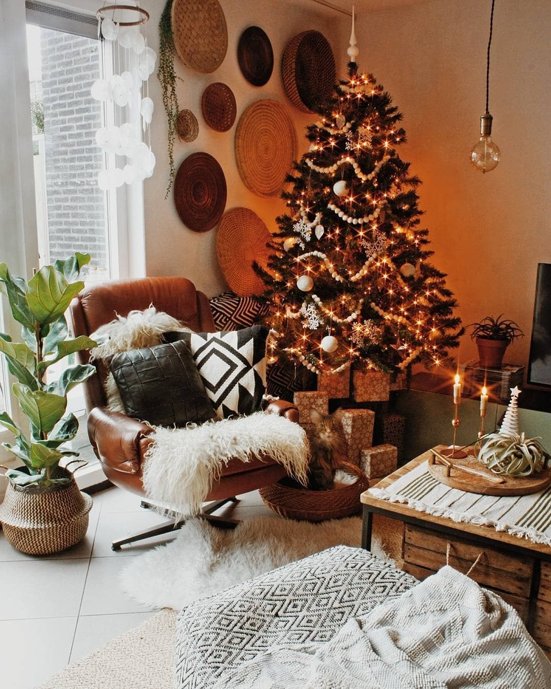 Bohemian Chic Christmas Decoration