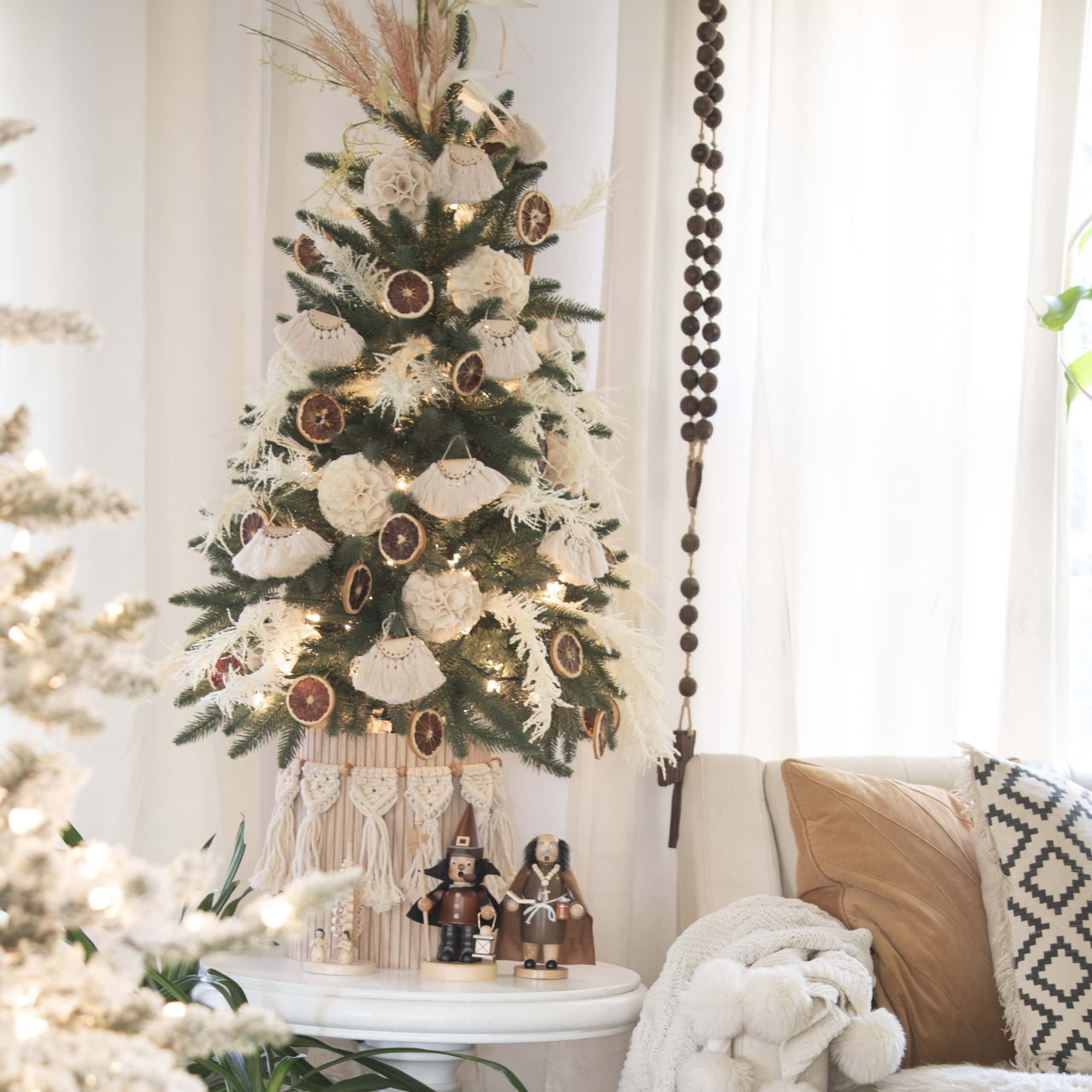 Boho Chic Mini Christmas Tree