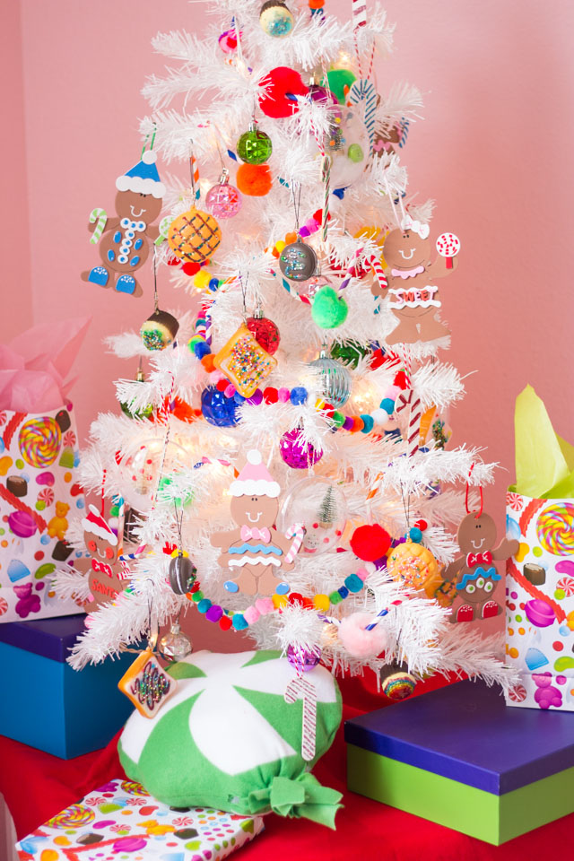 Candy-Themed Christmas Tree