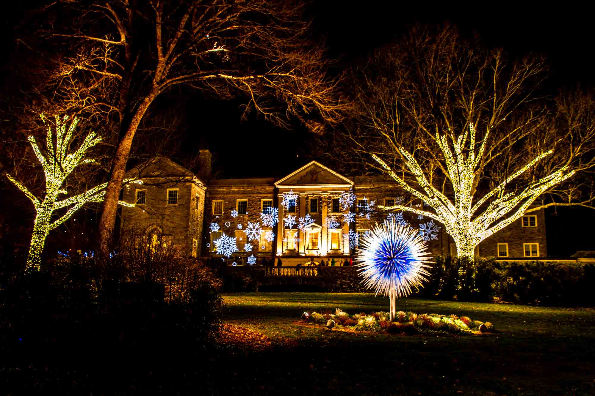 The Cheekwood Estate and Gardens' Holiday Lights