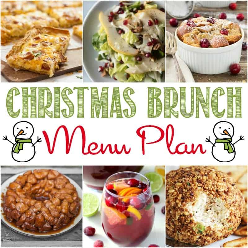 Christmas Brunch Menu