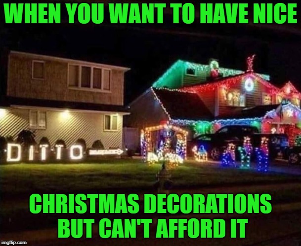 Christmas decorating memes