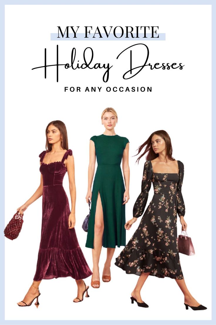 Christmas Dress Ideas for Rectangular Women