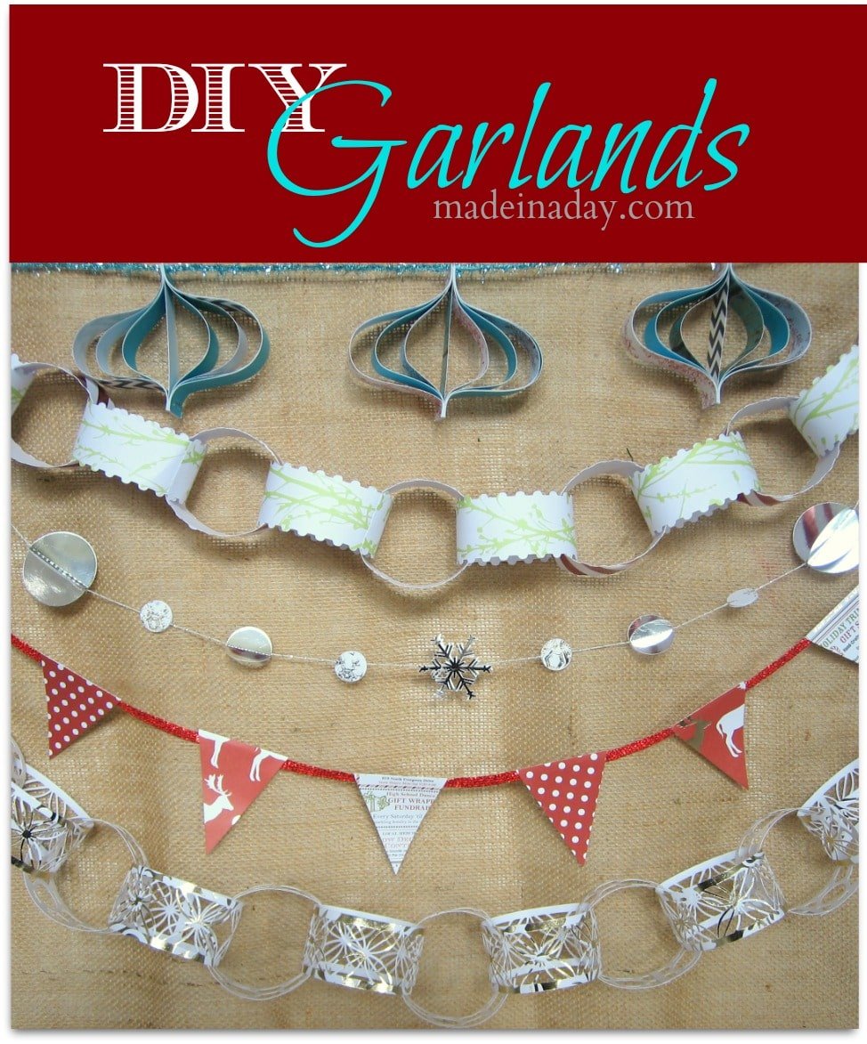 Christmas Garland Making