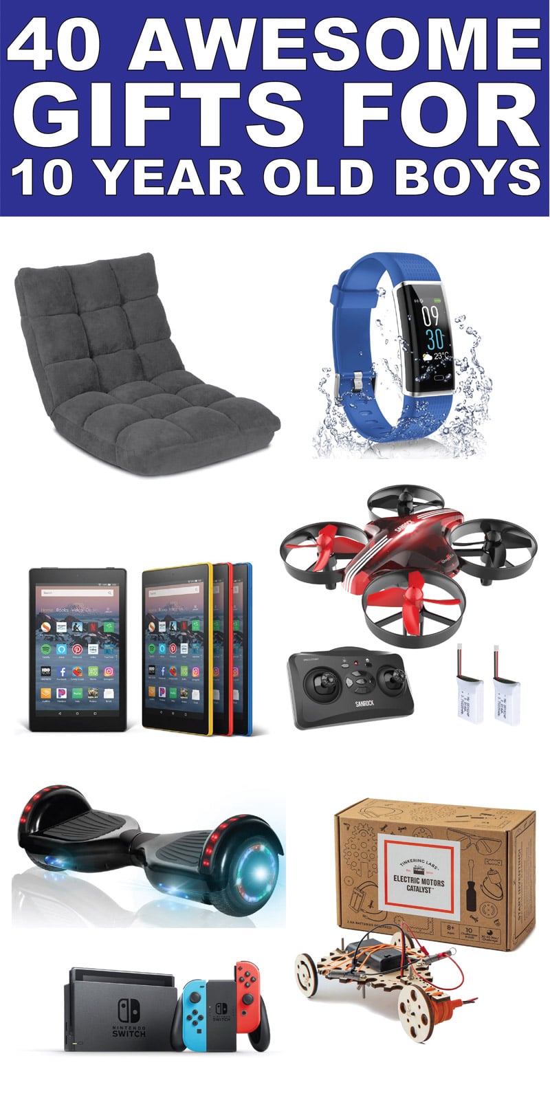 Christmas Gift Ideas for 10-Year-Old Boys