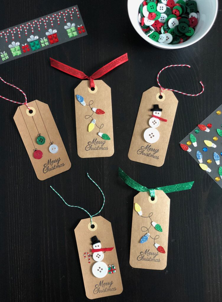 Christmas Gift Tag Making