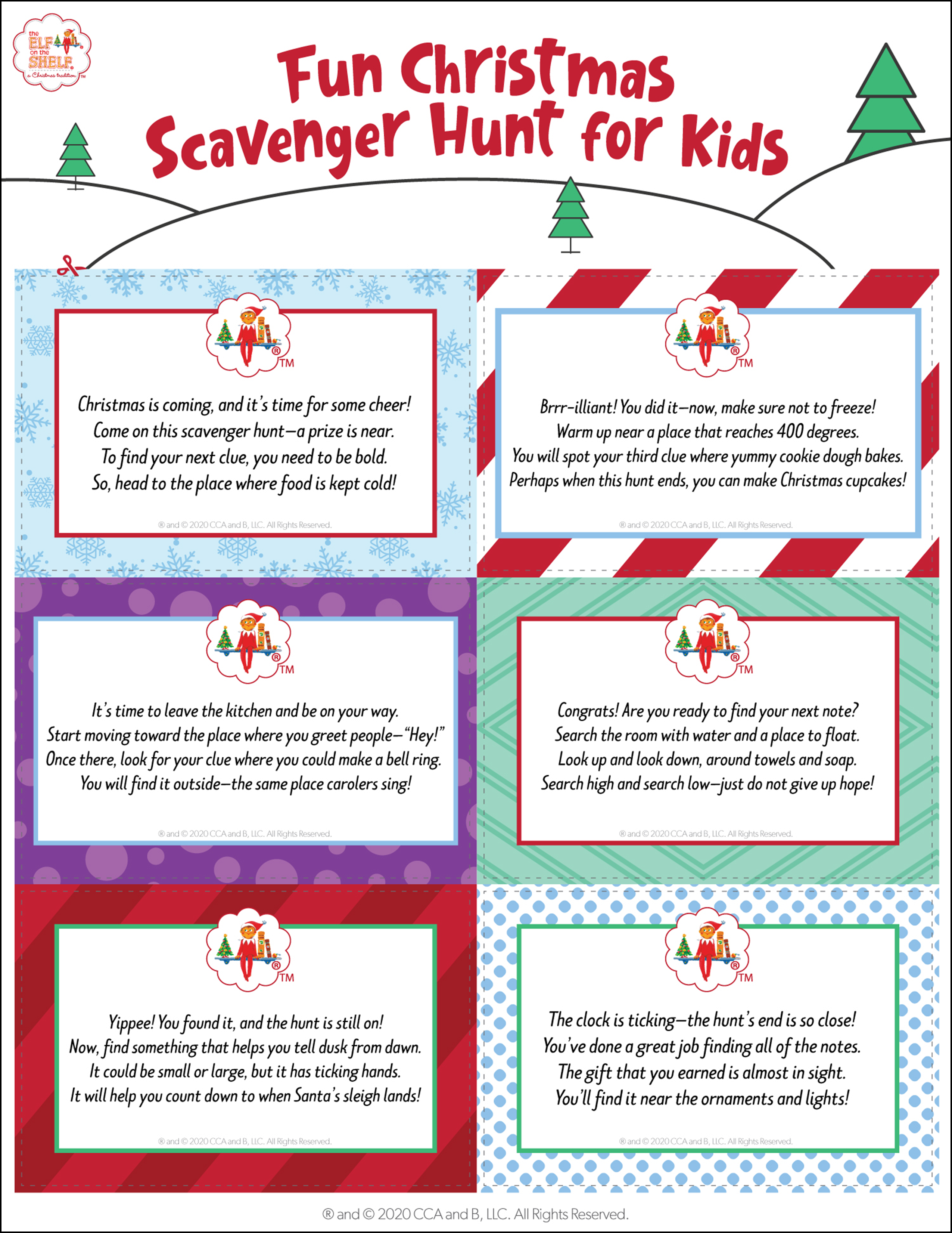 Christmas Scavenger Hunt