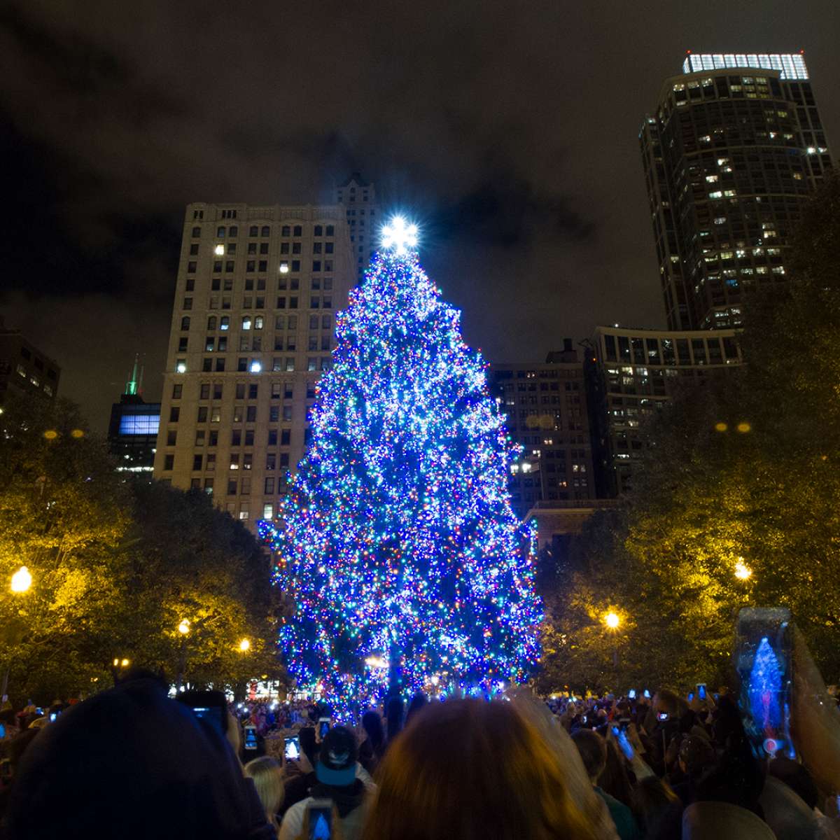 Christmas Shops Millennium Park