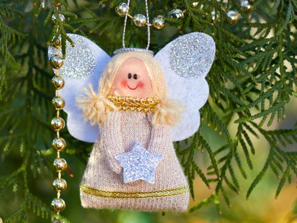 Christmas Tree Angel Decoration