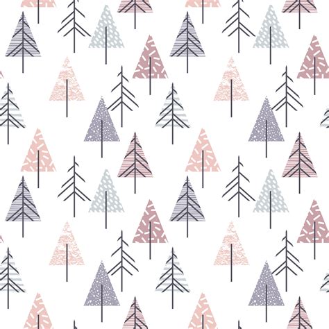 Christmas Tree Geometric Patterns