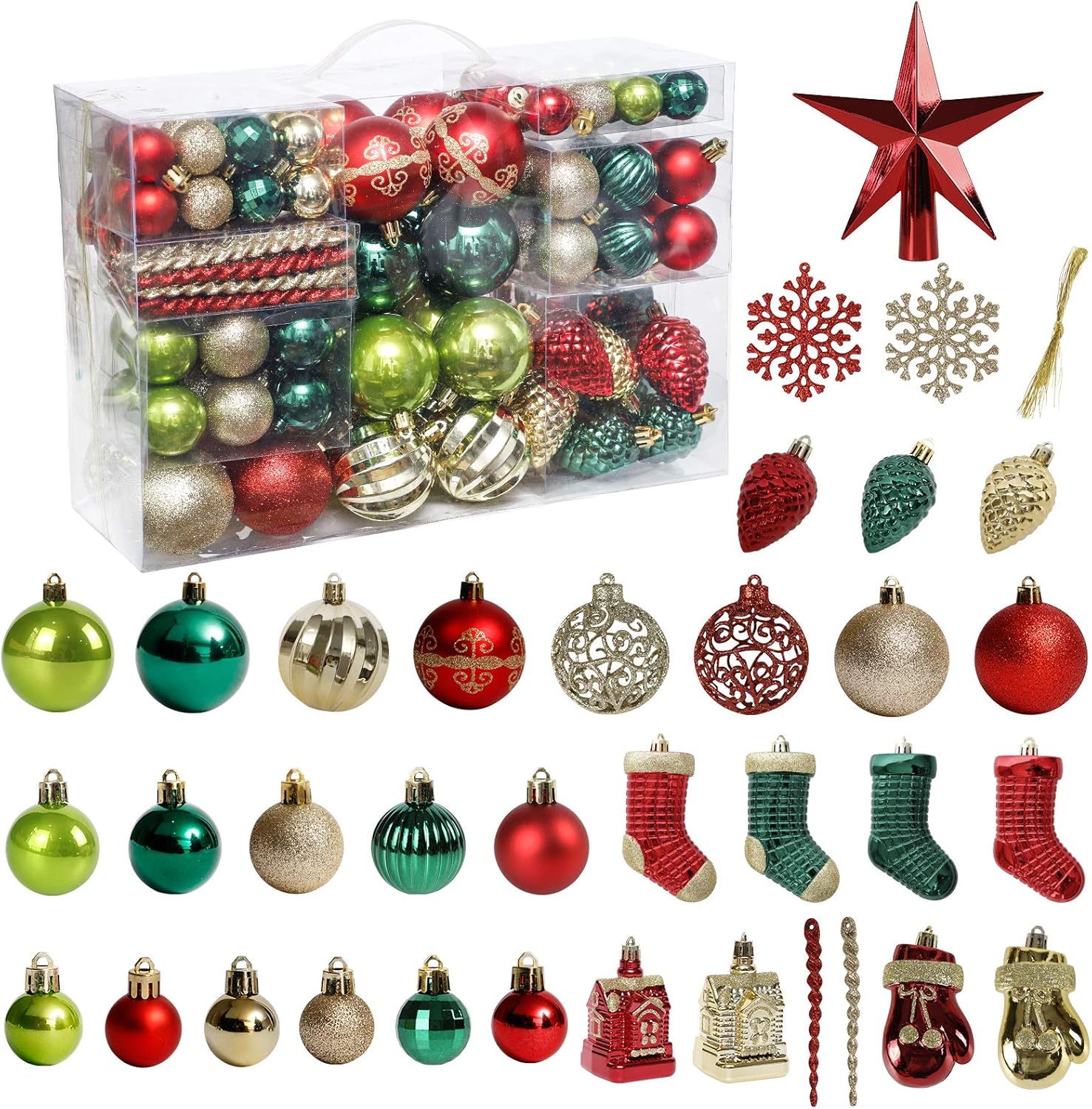 Christmas Tree Ornaments Set