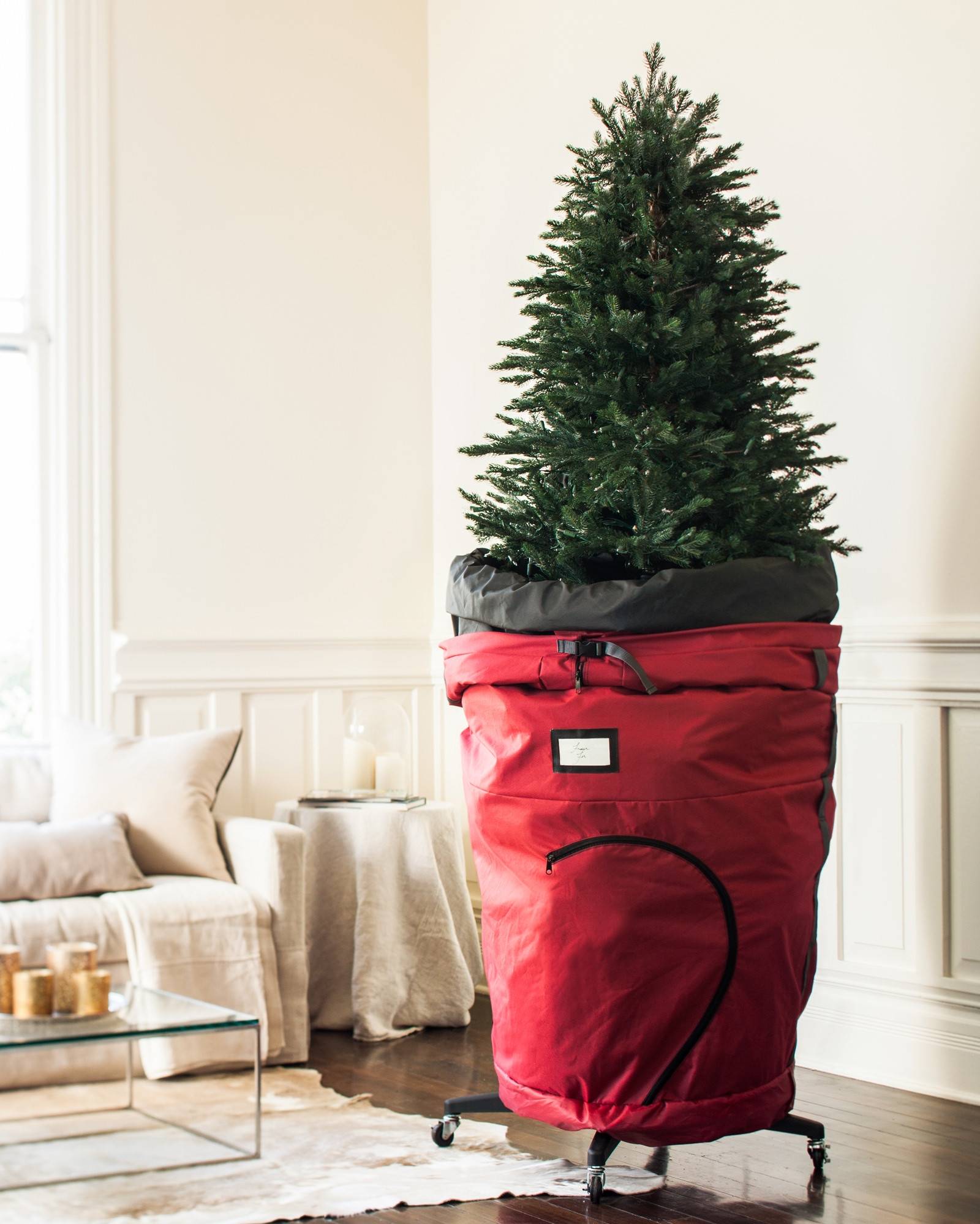 Christmas Tree Storage Bag Ideas for Small Spaces