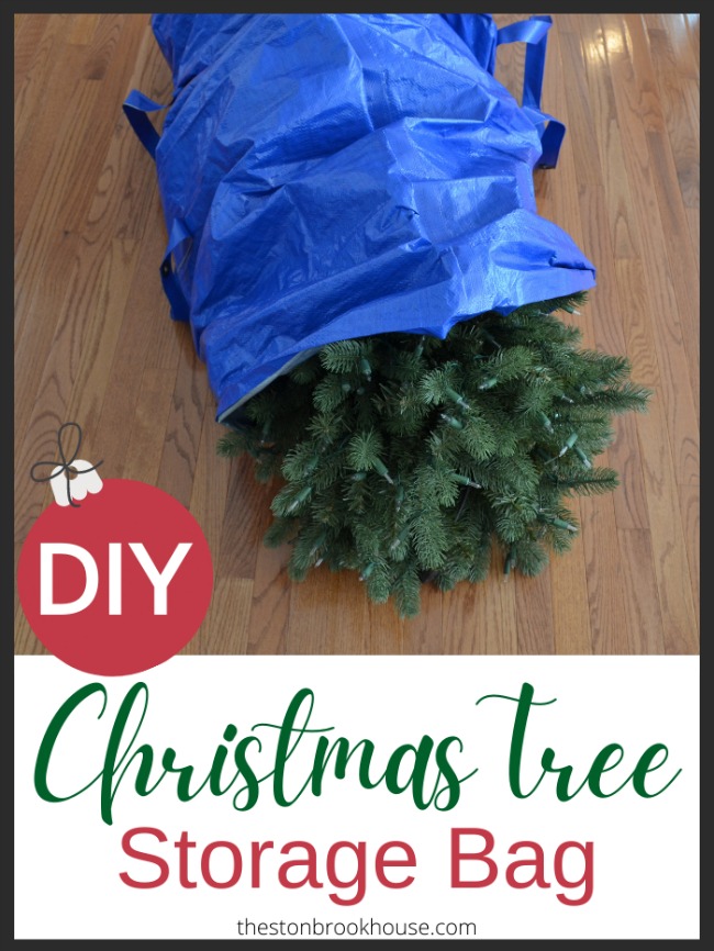 Christmas Tree Storage Bag Ideas