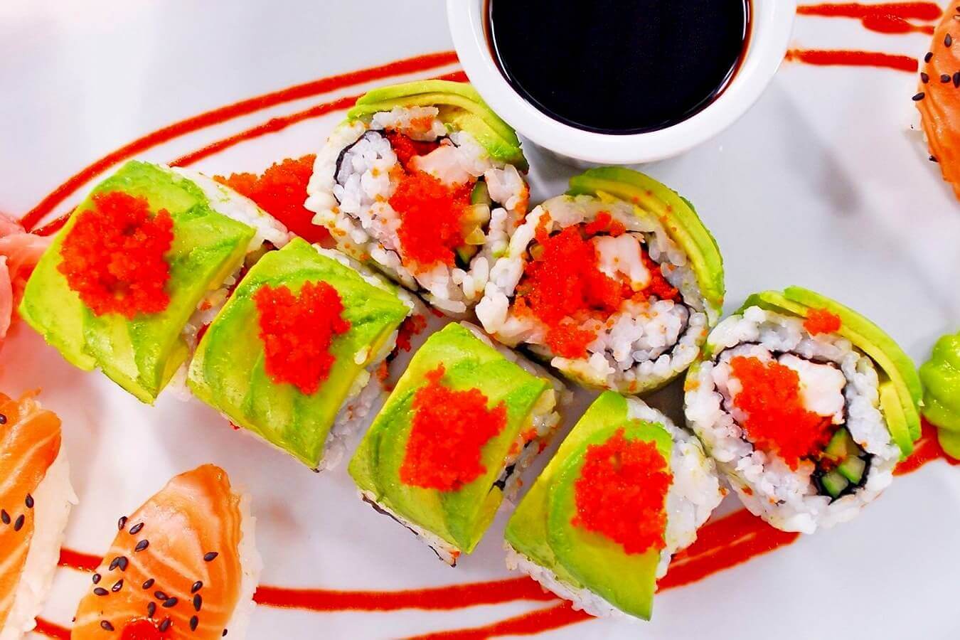 Christmas Tree Sushi Roll Recipe