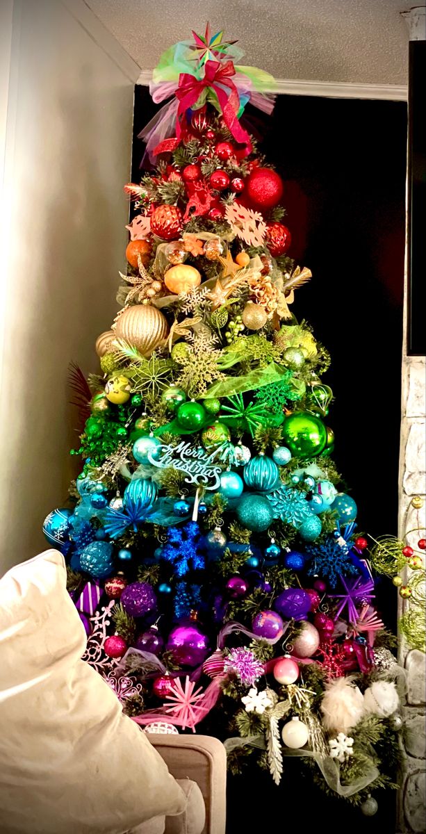 Colorful Christmas Tree Decorations