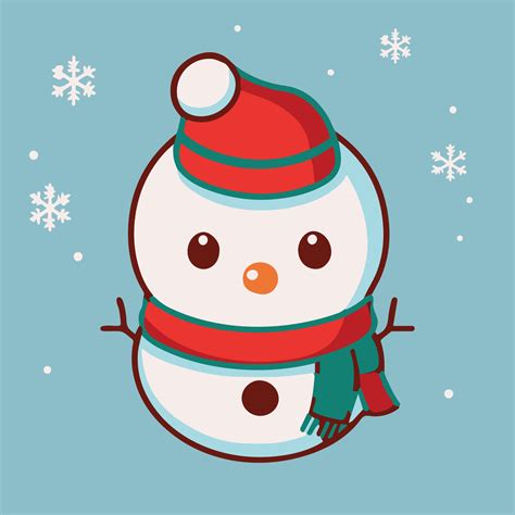 Cute Snowman Drawings