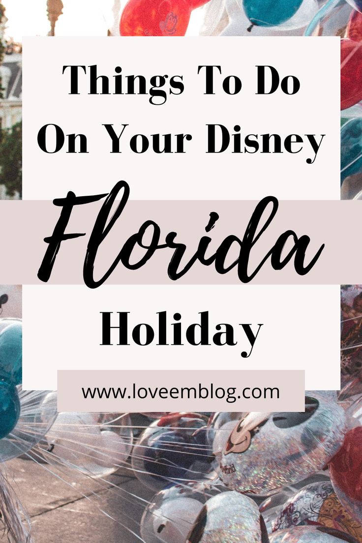 Disney Florida Holiday Tips