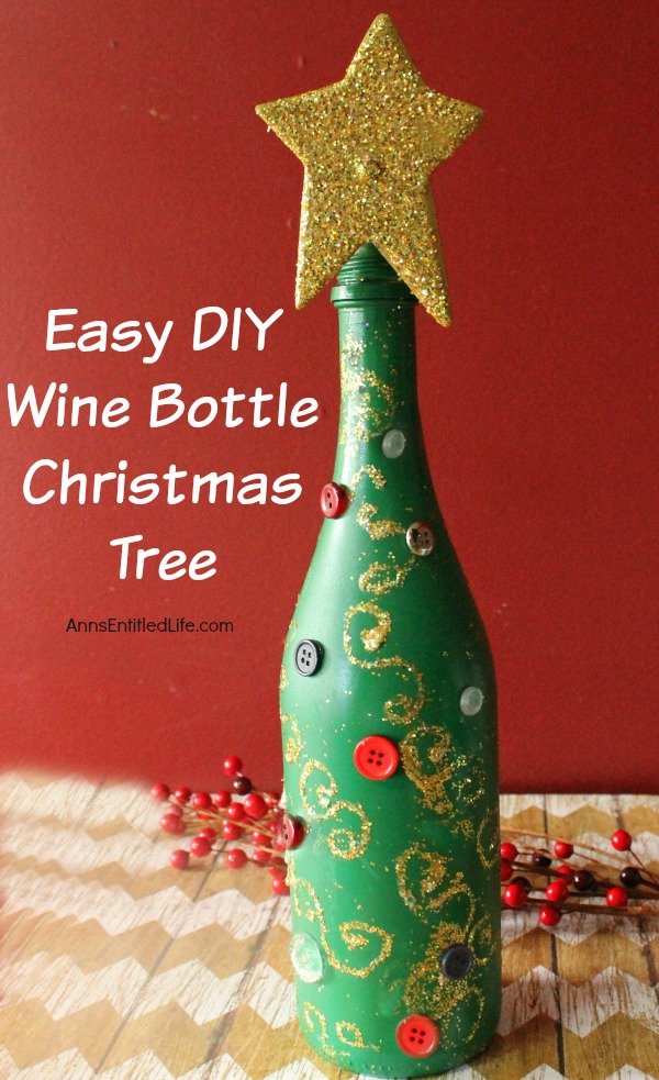 DIY Bottle Christmas Tree