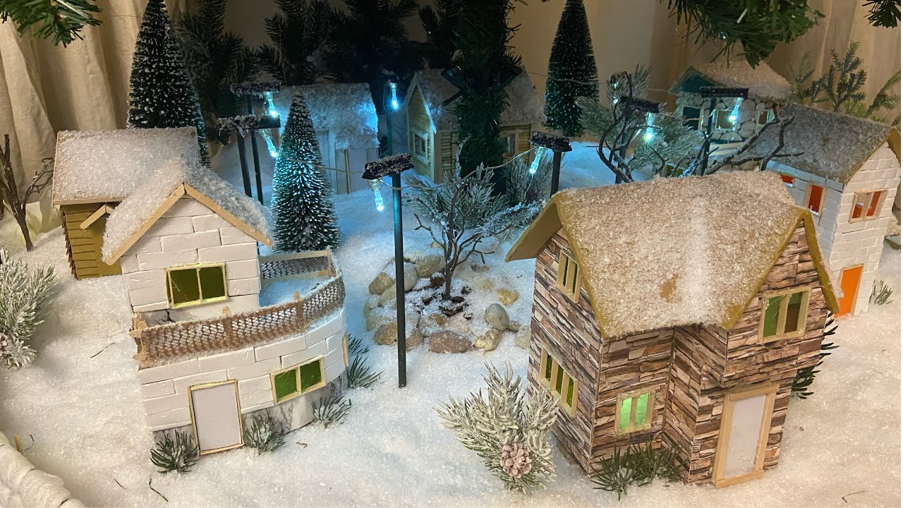 DIY Christmas Village