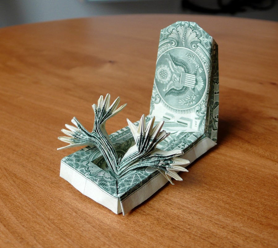 dollar bill origami