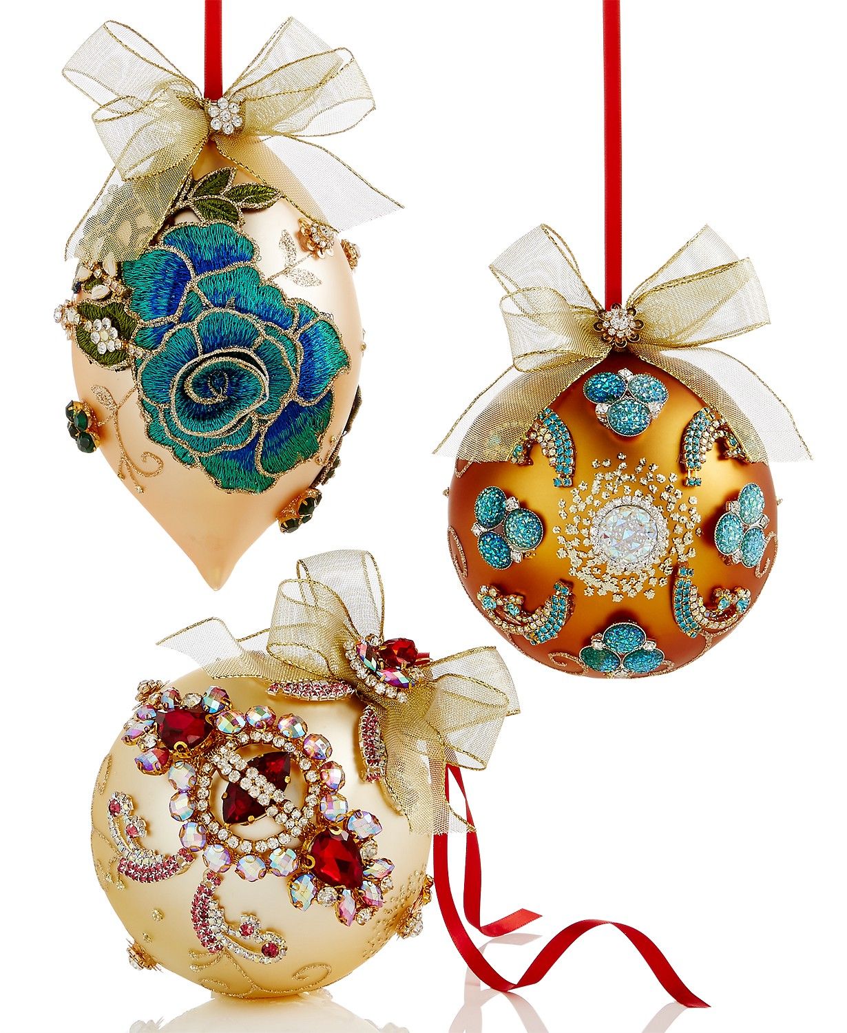 Elegant Christmas Ornaments