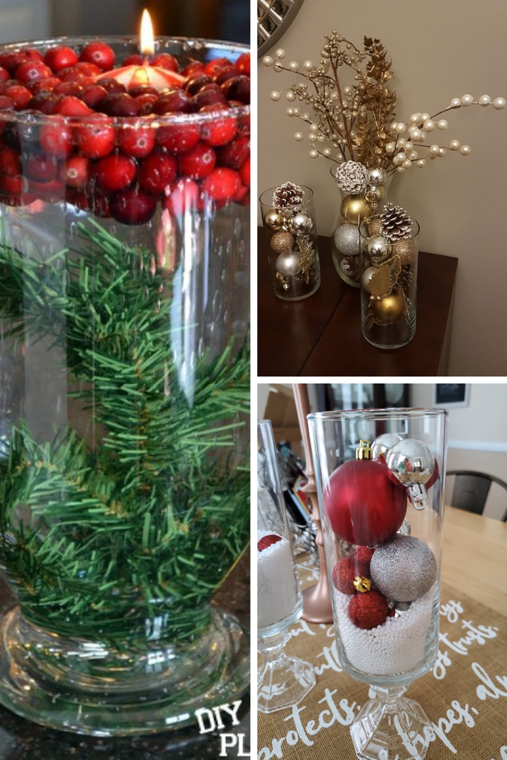 Farmhouse Christmas Vase Filler