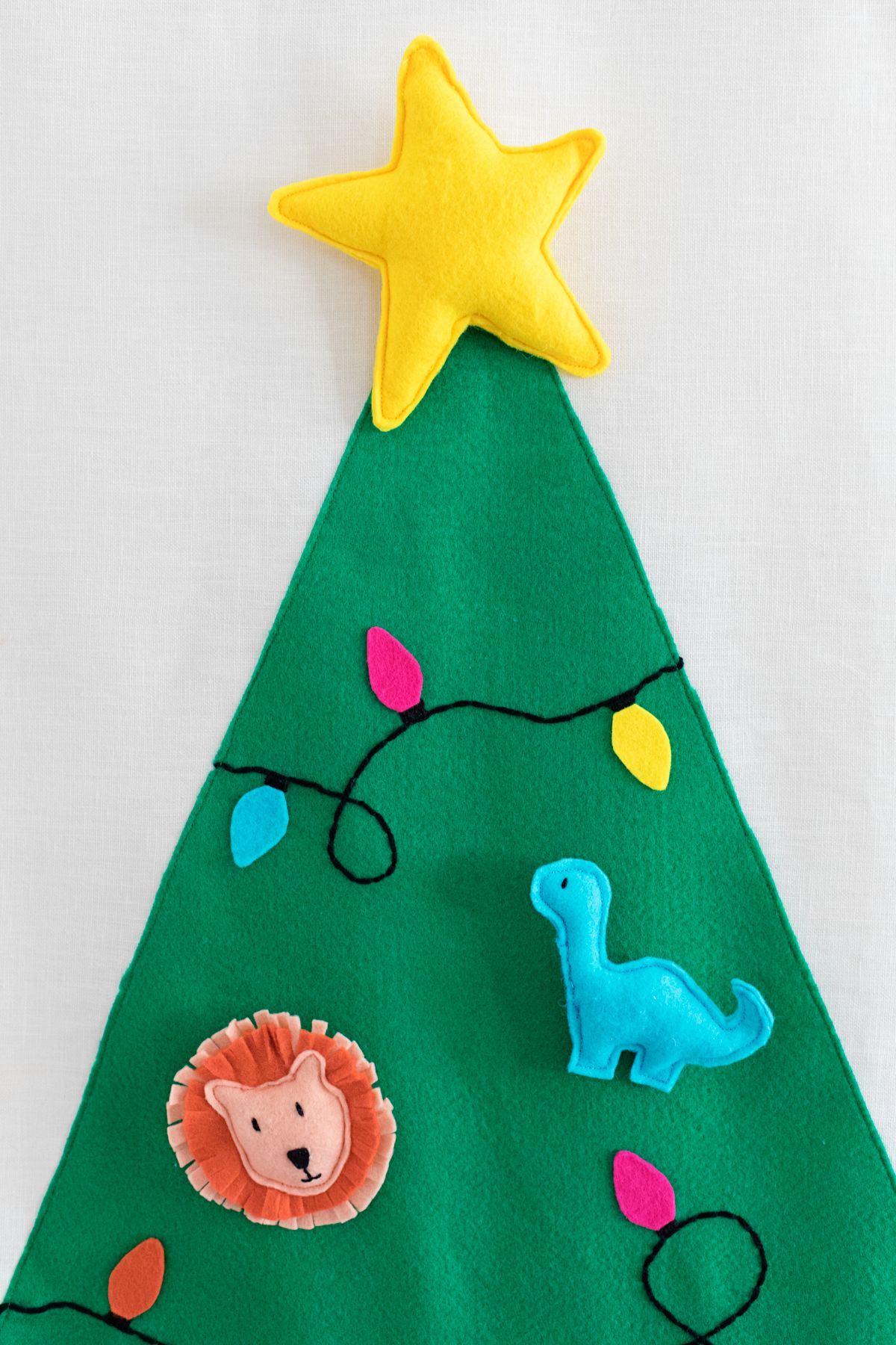 Felt Christmas Tree Wall Hanging