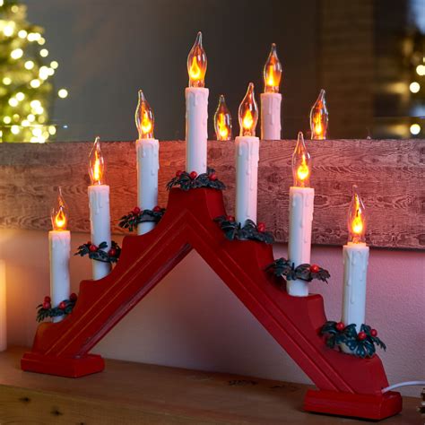 Flickering Christmas Candles